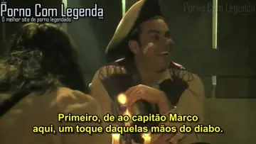 Capitão do navio botando para foder