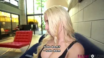 O fetiche do corno era ver a sua esposa fodendo com outro pirocudo